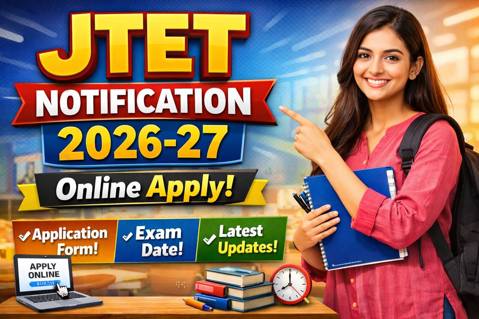Jharkhand JTET 2026 – Online Correction Form शुरू, 31 अगस्त तक करें ऑनलाइन सुधार