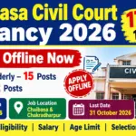Chaibasa Civil Court Vacancy 2026: 17 Posts, 10th Pass Apply Offline Now